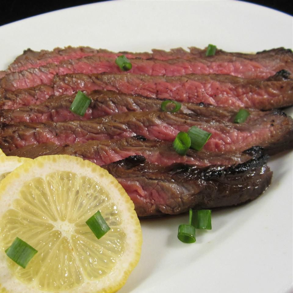 Soy-Marinated Asian Flat Iron Steak