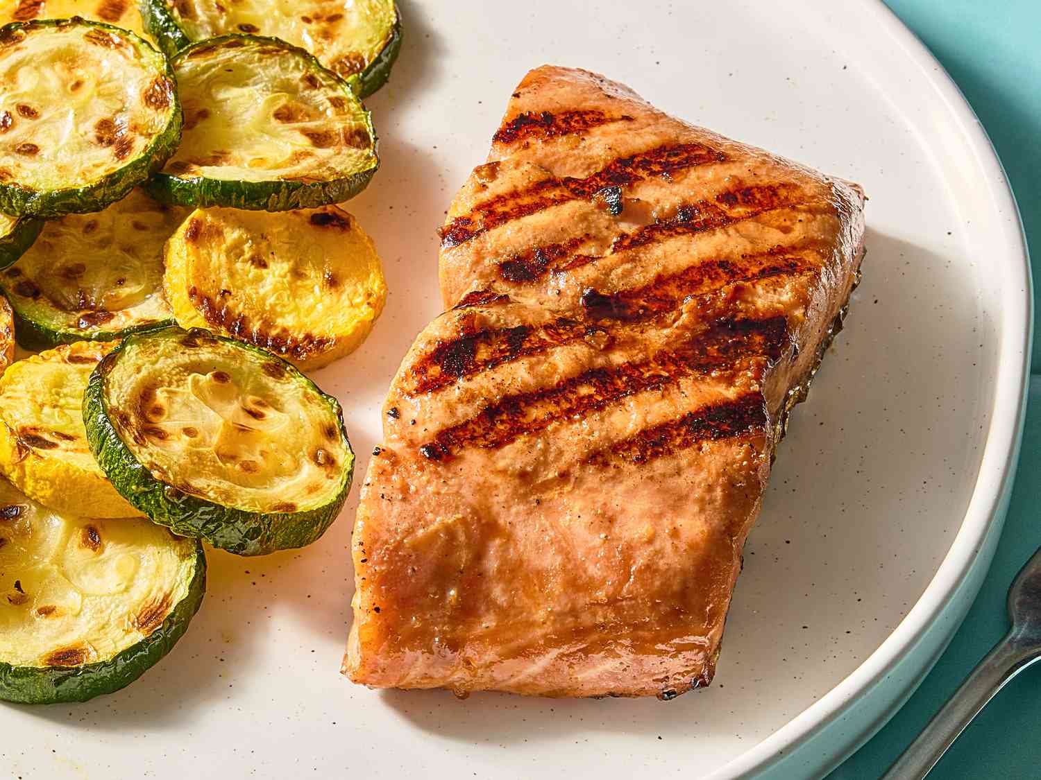 Soy Marinated Grilled Salmon
