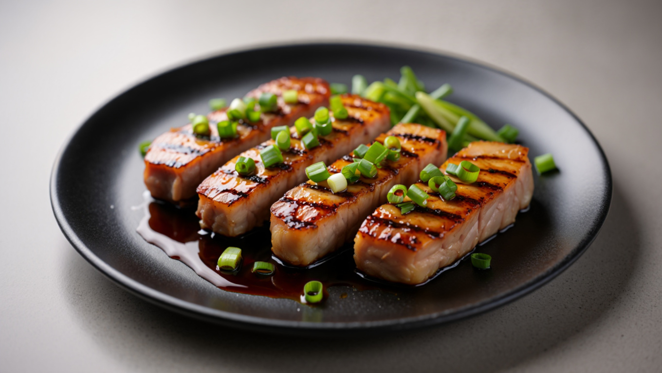 Soy-Marinated Pork Steaks