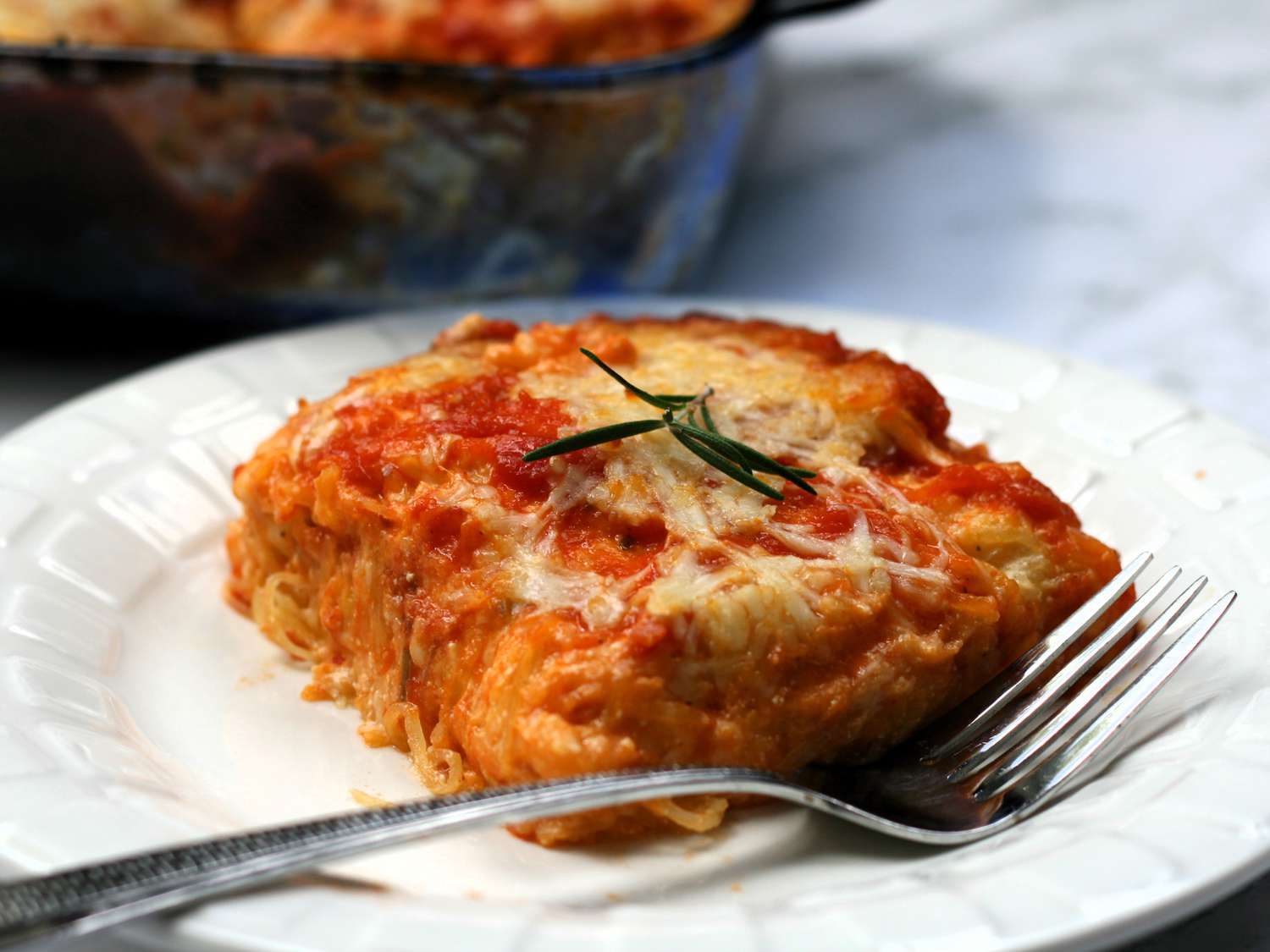 Spaghetti Squash Veggie Lasagna