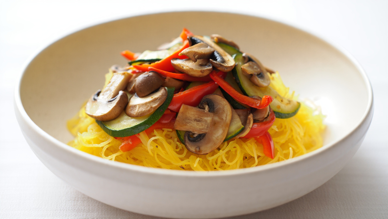 Spaghetti Squash with Paleo Sauce