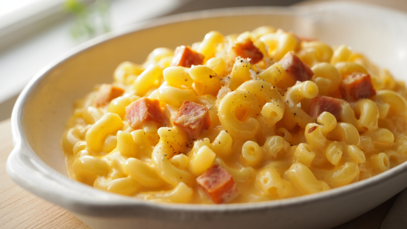 Spam Mac and Cheese