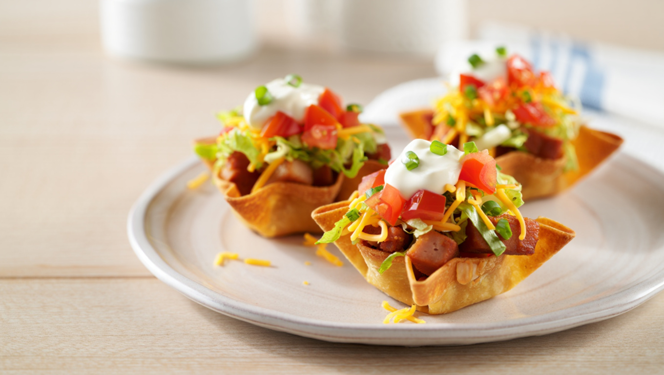 Spam Taco Bites