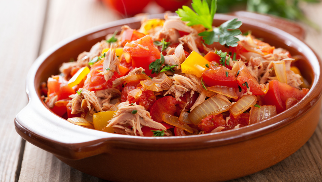 Spanish Tuna and Tomato Dish