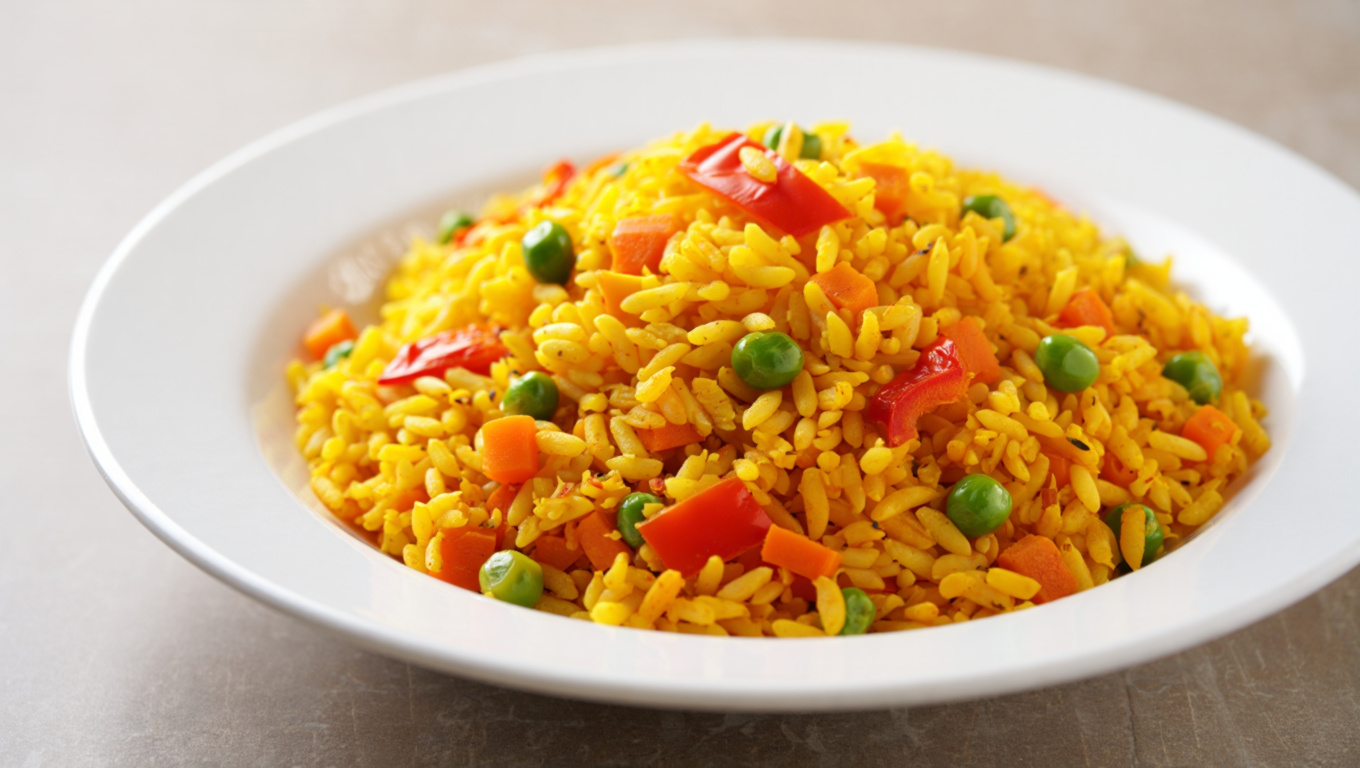 Spanish Vegetable Yellow Rice
