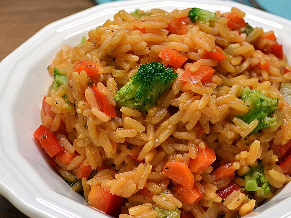 Spanish Vegetable Yellow Rice
