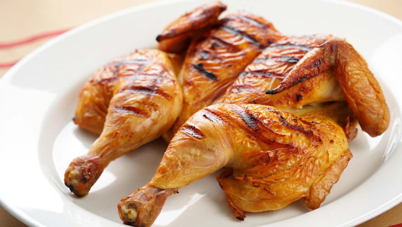 Spatchcock Grilled Chicken