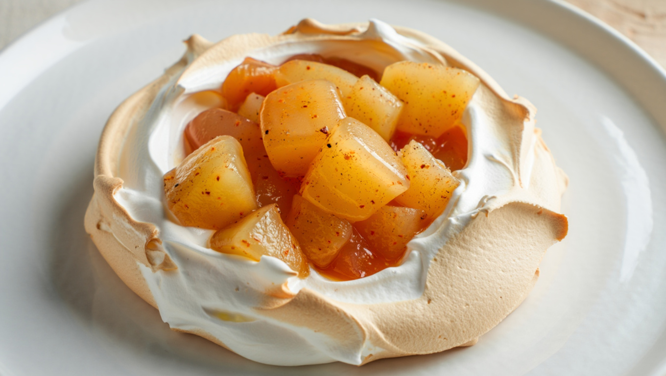 Spiced Apple Snow