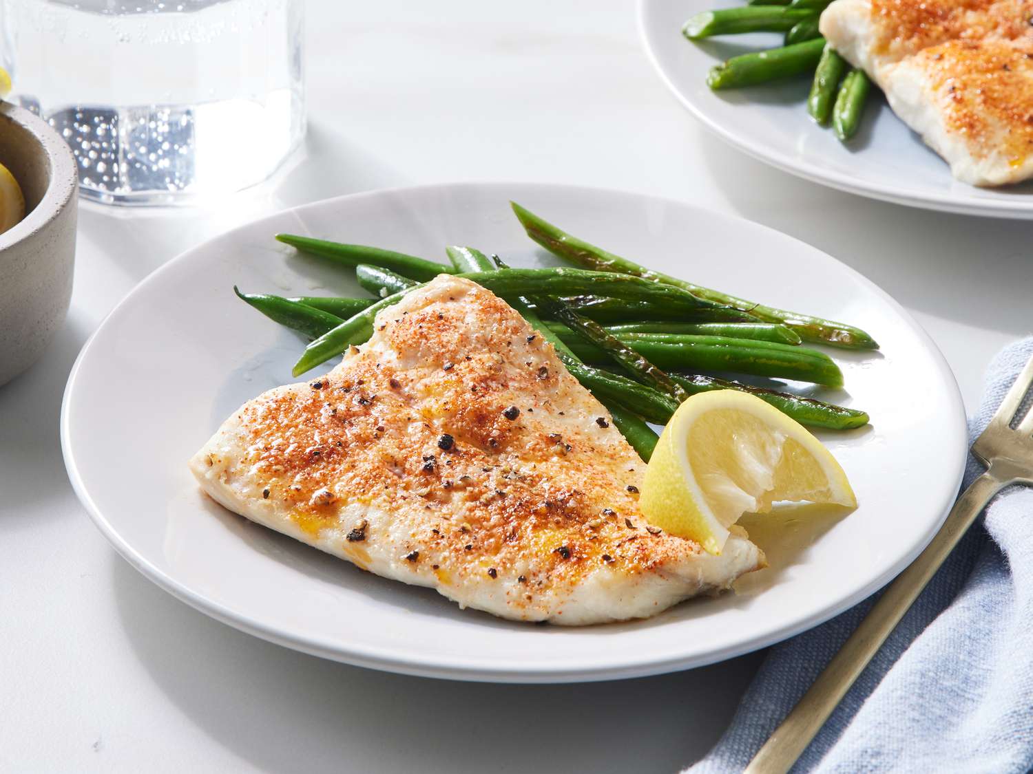 Spiced Broiled Haddock