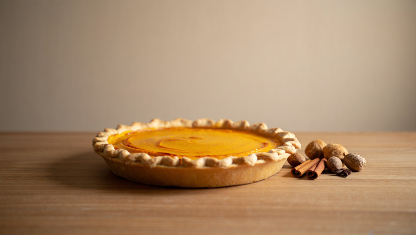 Spiced Butternut Squash Pie