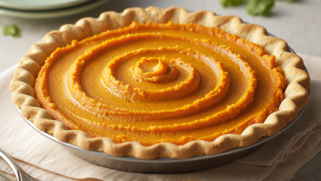 Spiced Carrot Pie