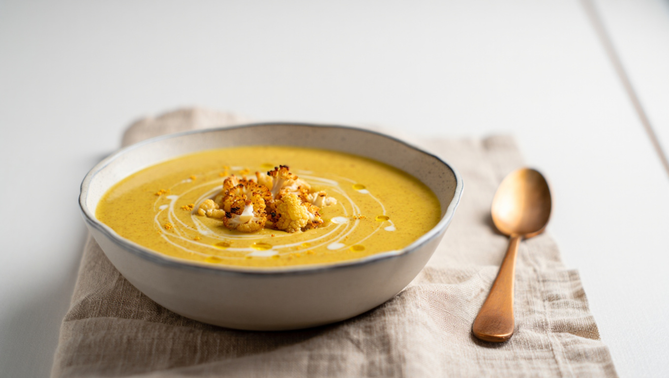 Spiced Cauliflower Soup