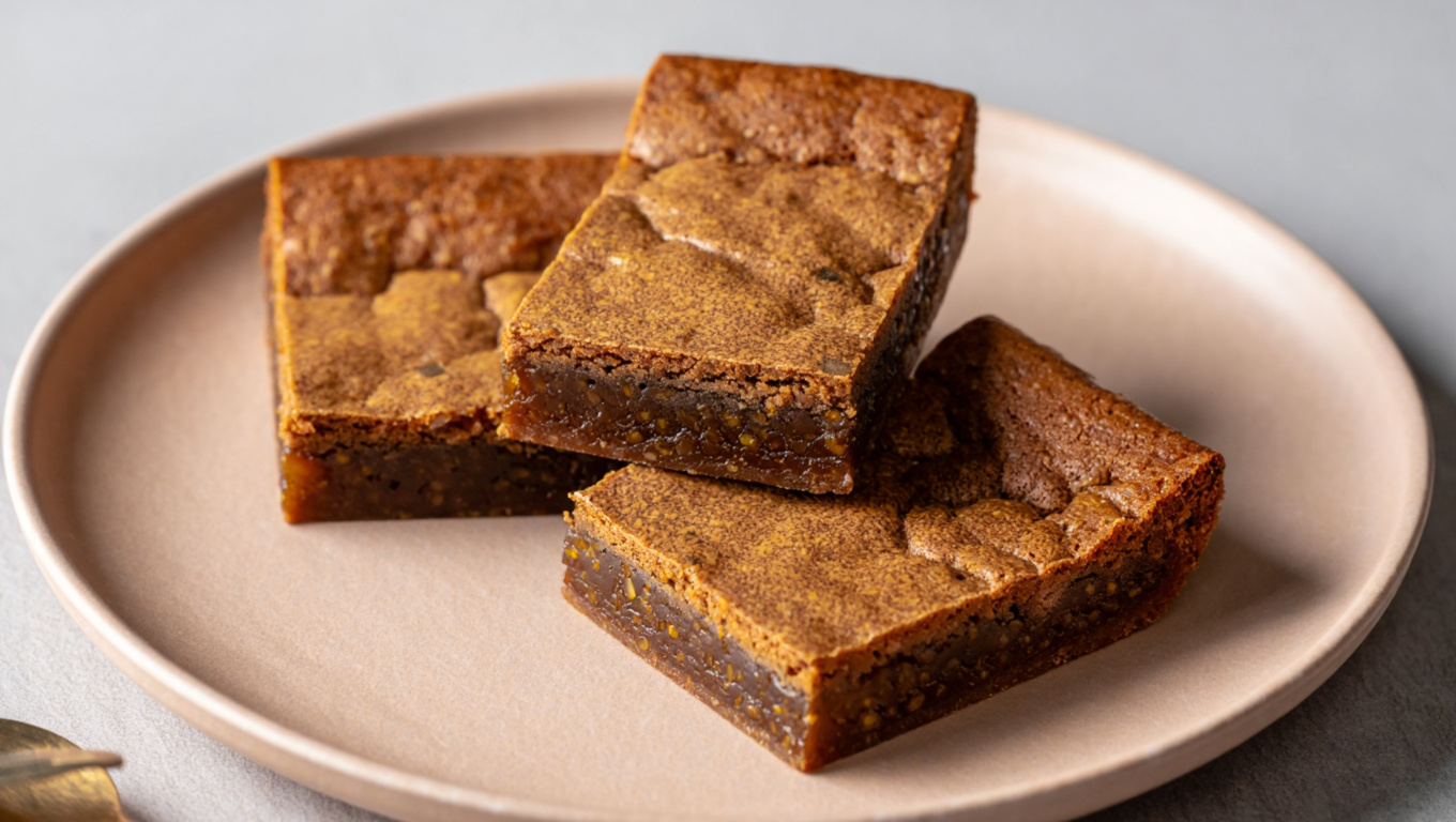Spiced Coffee Cookie Bars