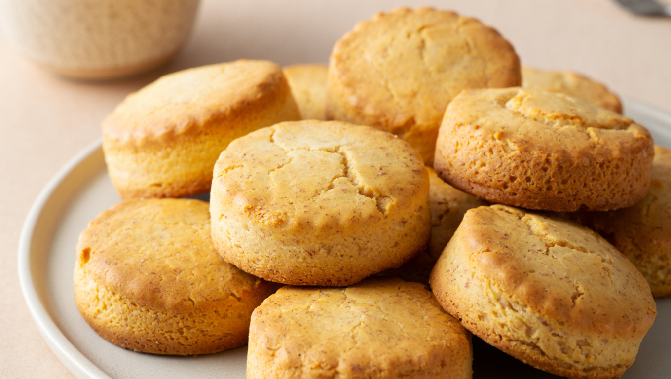 Spiced Cookie Butter Biscuits