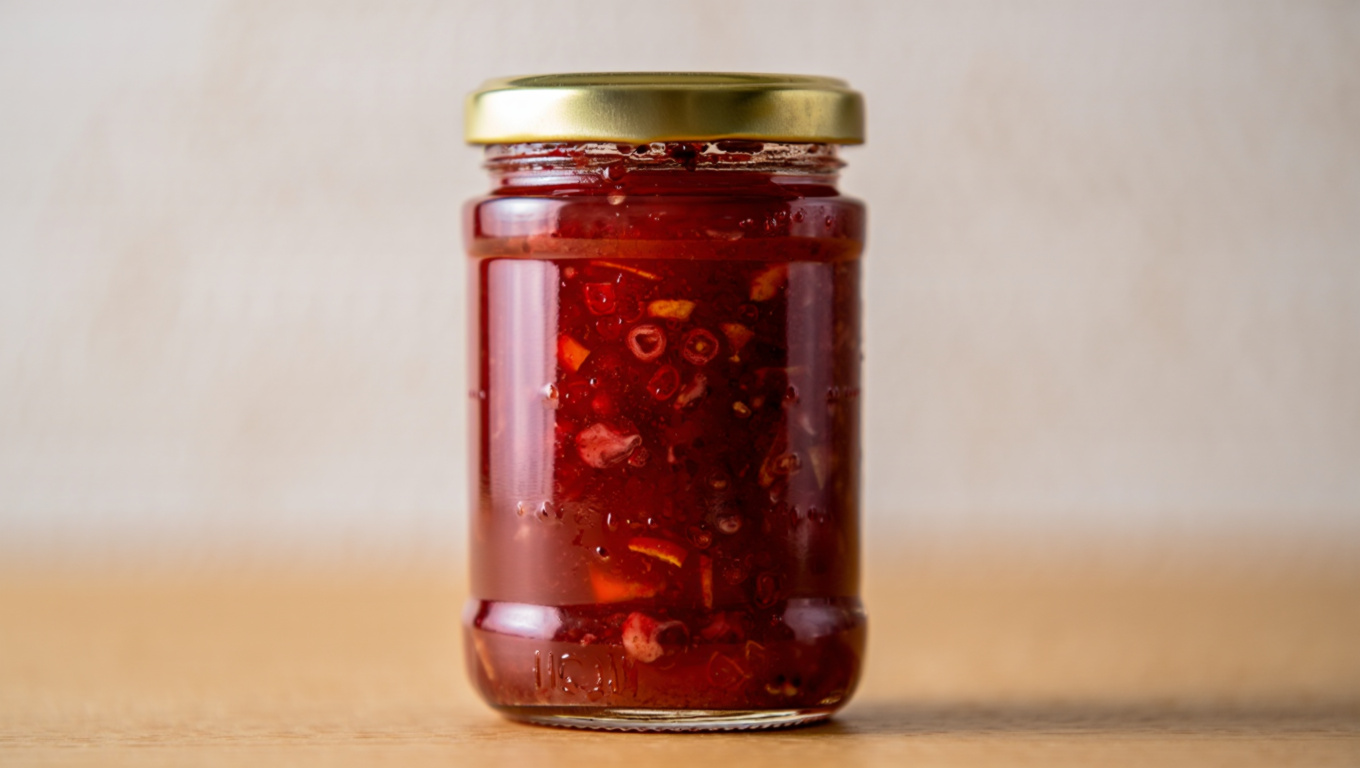 Spiced Cranberry Preserve