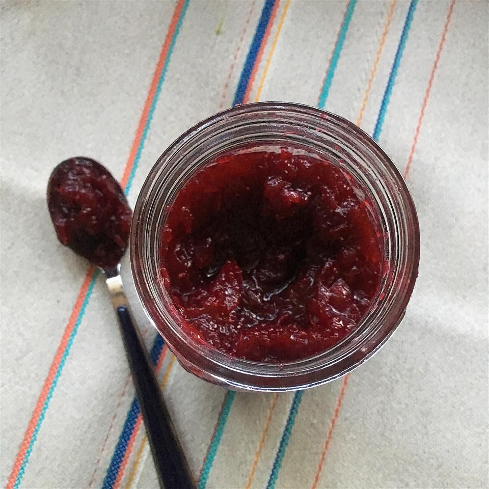 Spiced Cranberry Preserve