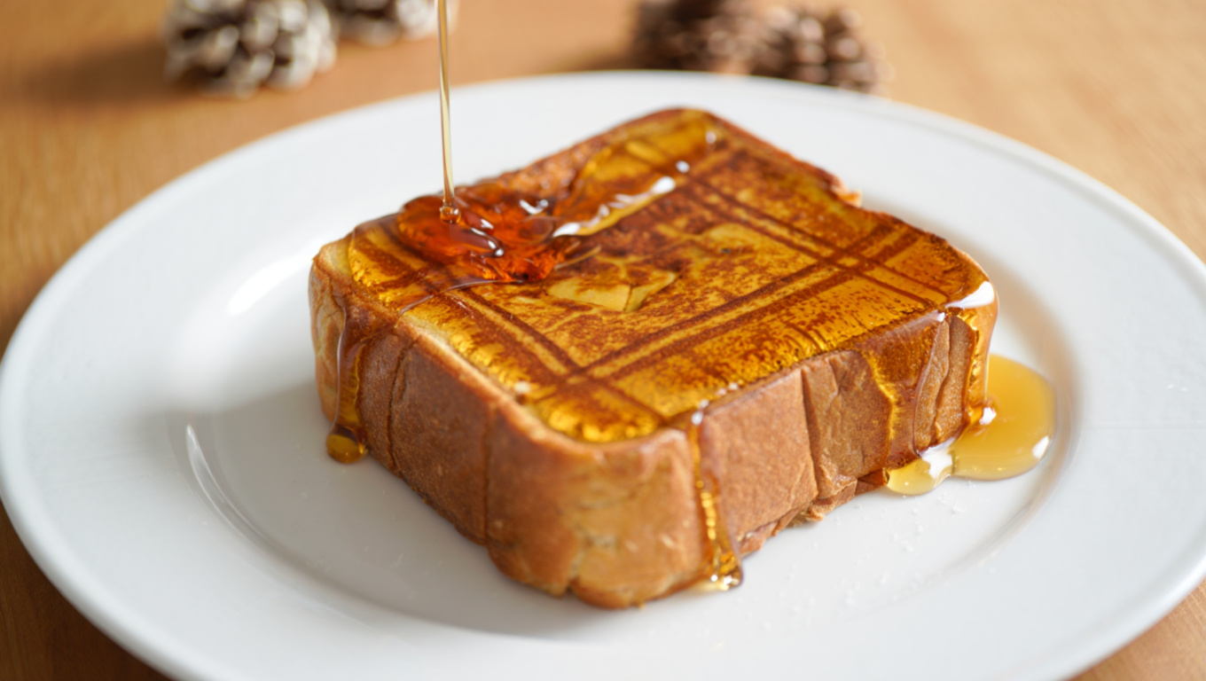 Spiced Eggnog French Toast