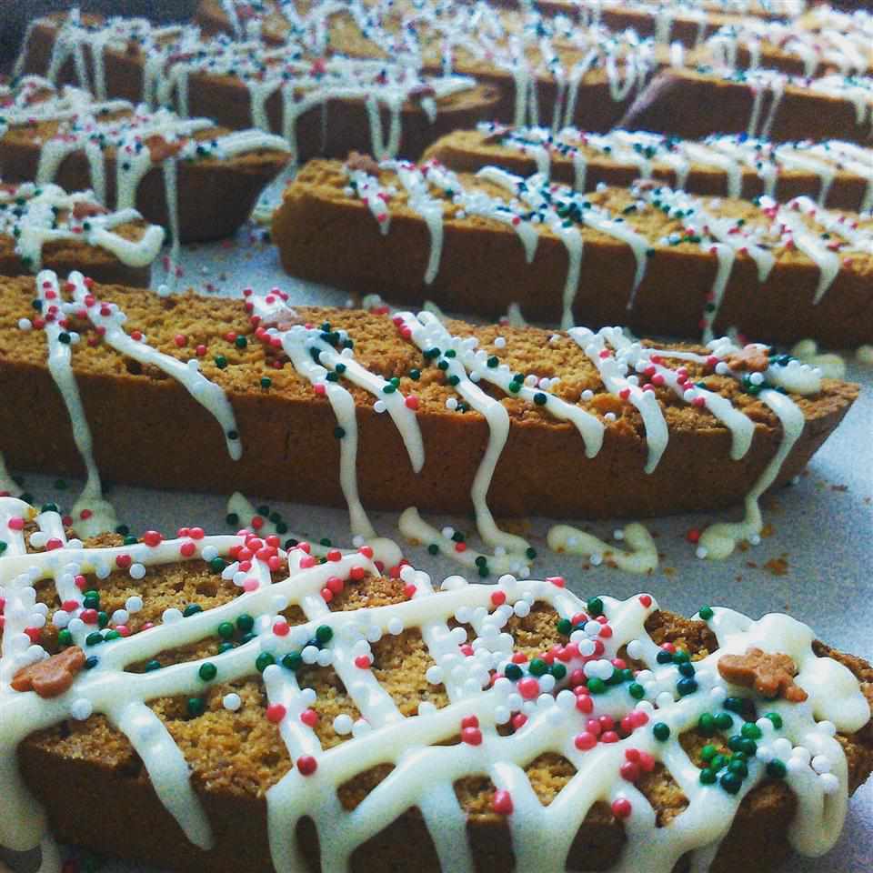 Spiced Gingerbread Biscotti