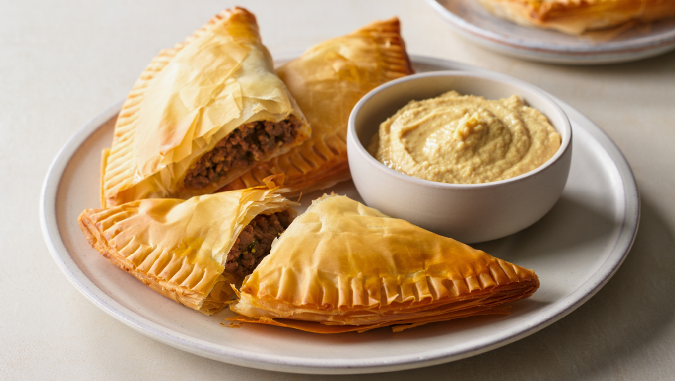 Spiced Moroccan Meat Pastries