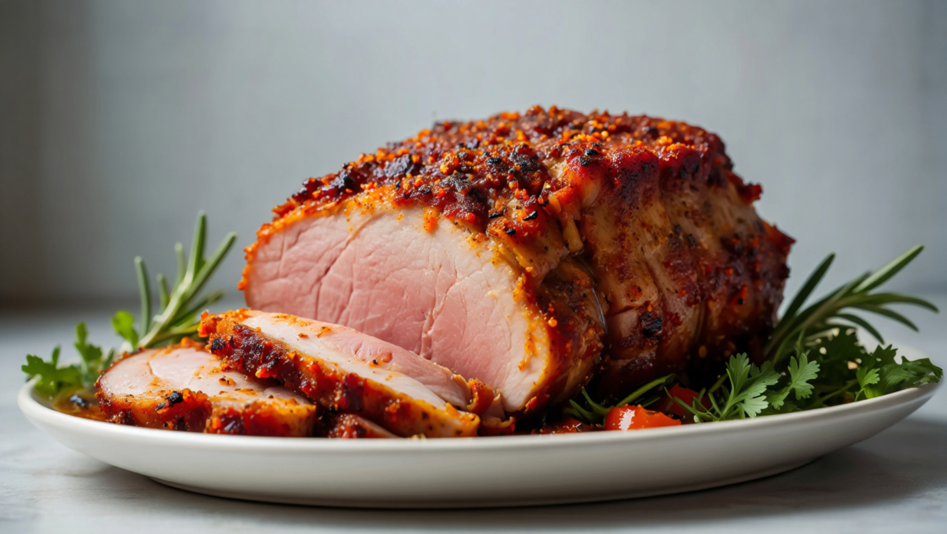 Spiced Moroccan Pork Roast