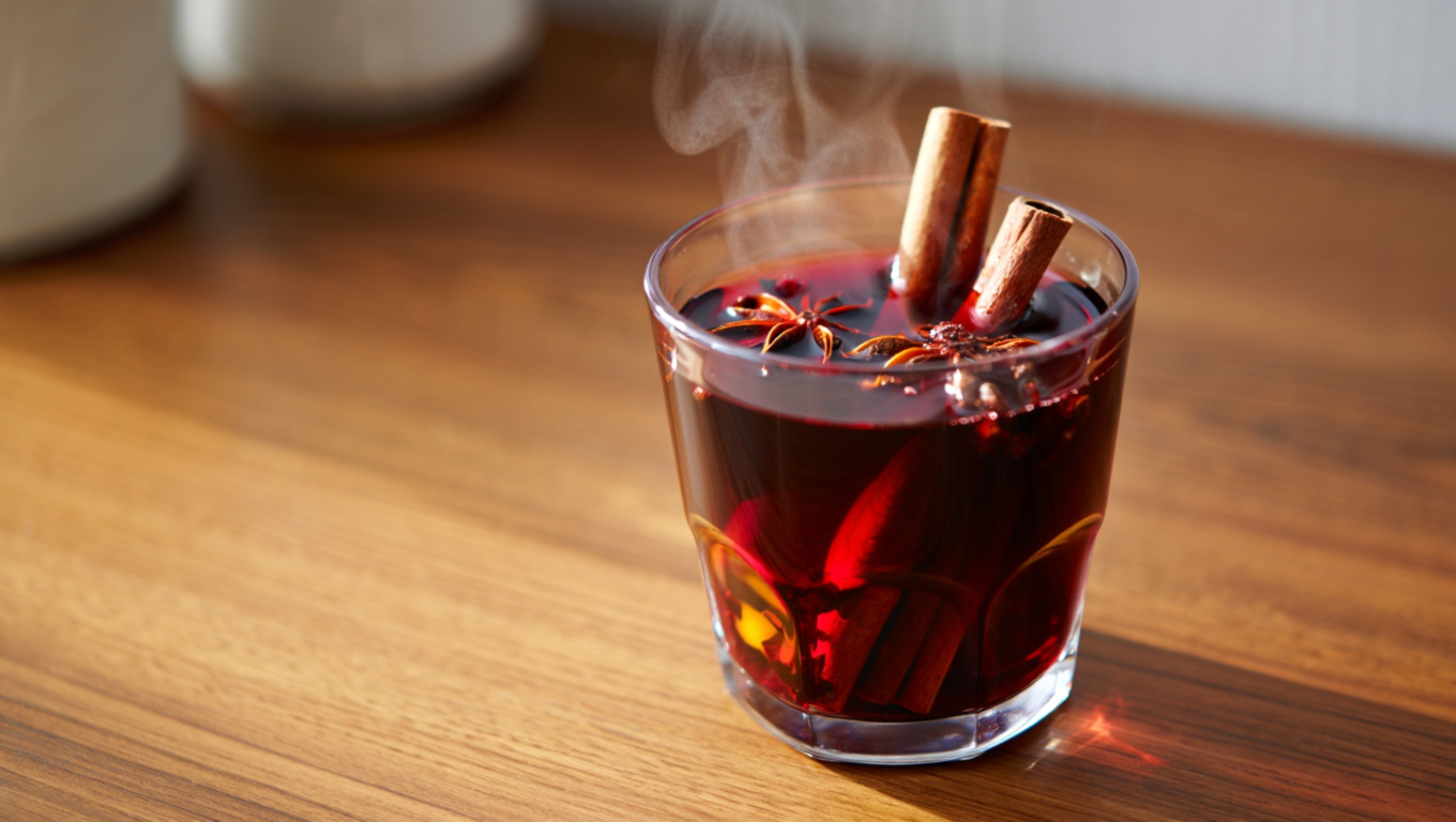 Spiced Mulled Wine for Holiday Cheer