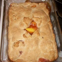 Spiced Peach Crumble