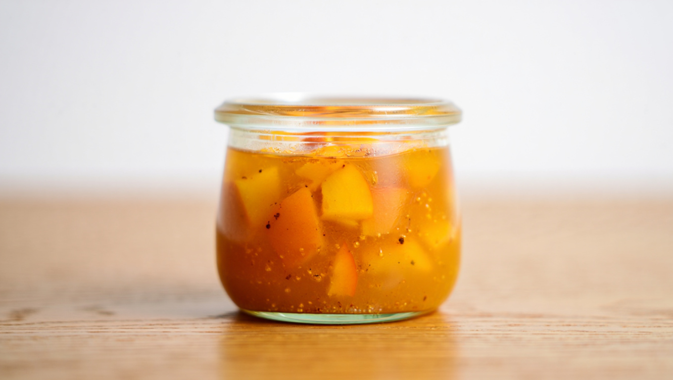Spiced Peach Preserve