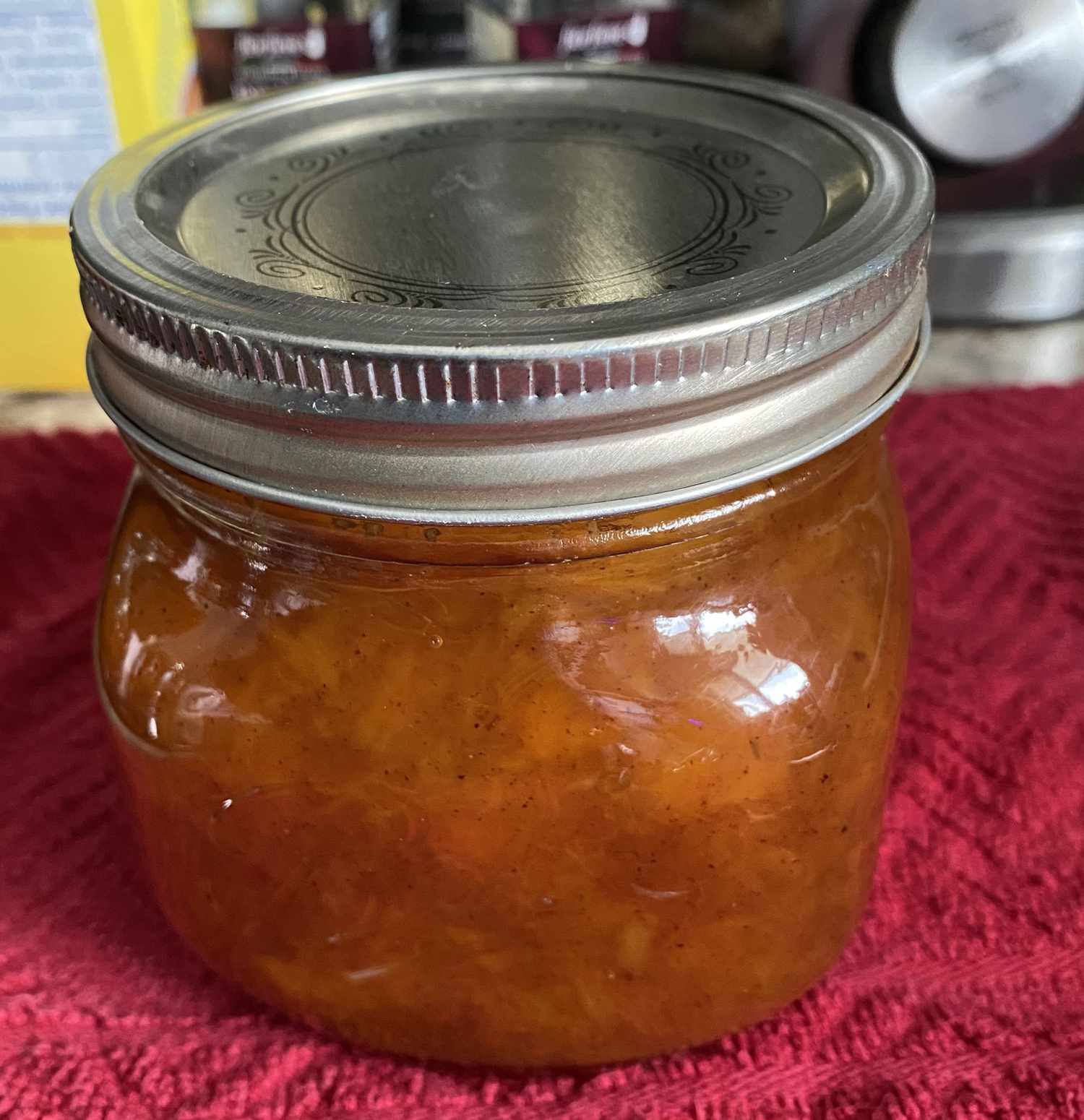 Spiced Peach Preserve