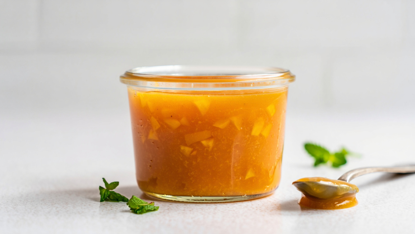 Spiced Peach Topping