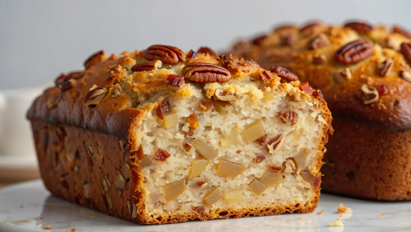 Spiced Pear Loaf