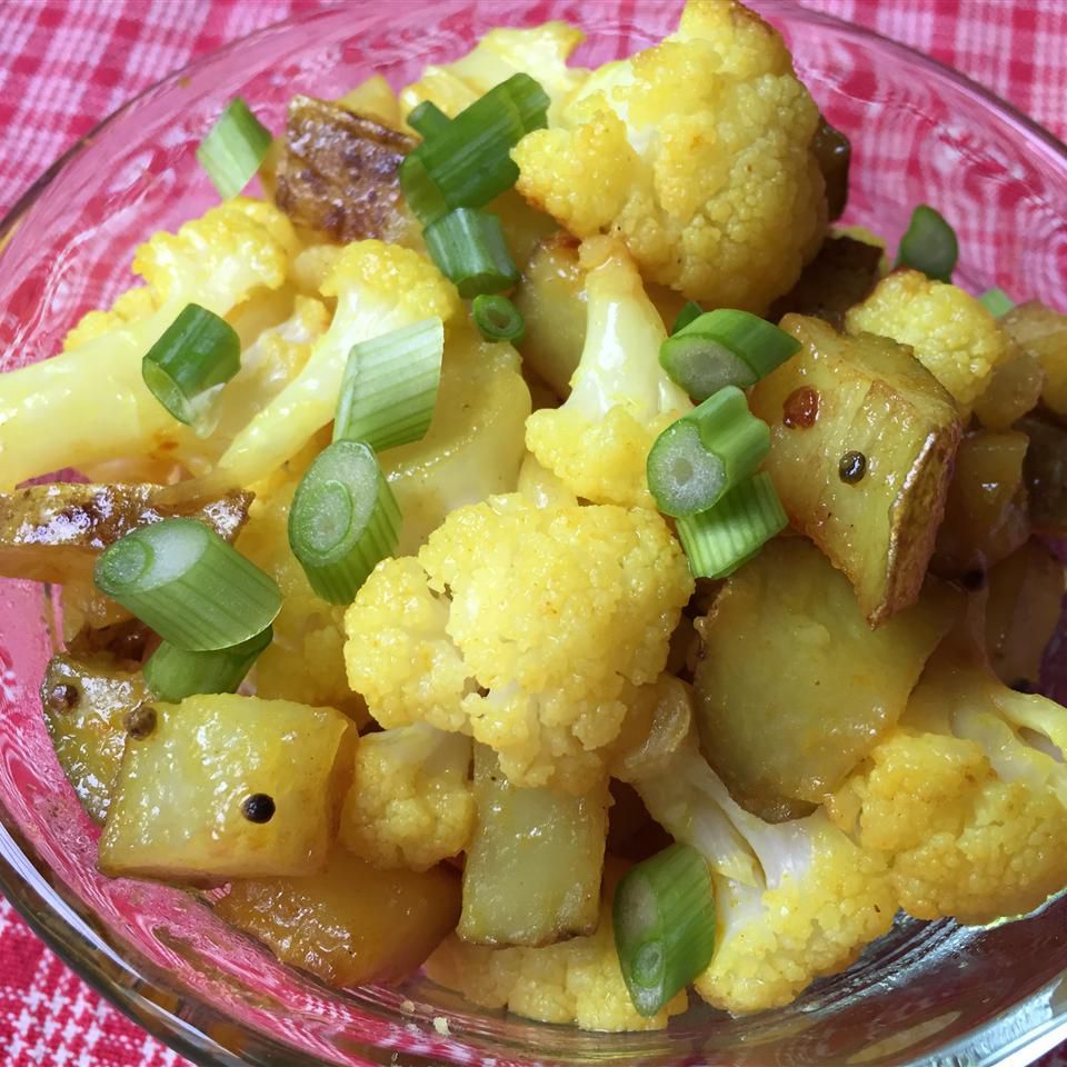 Spiced Potato and Cauliflower