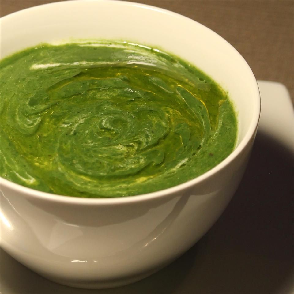 Spiced Potato and Spinach Soup