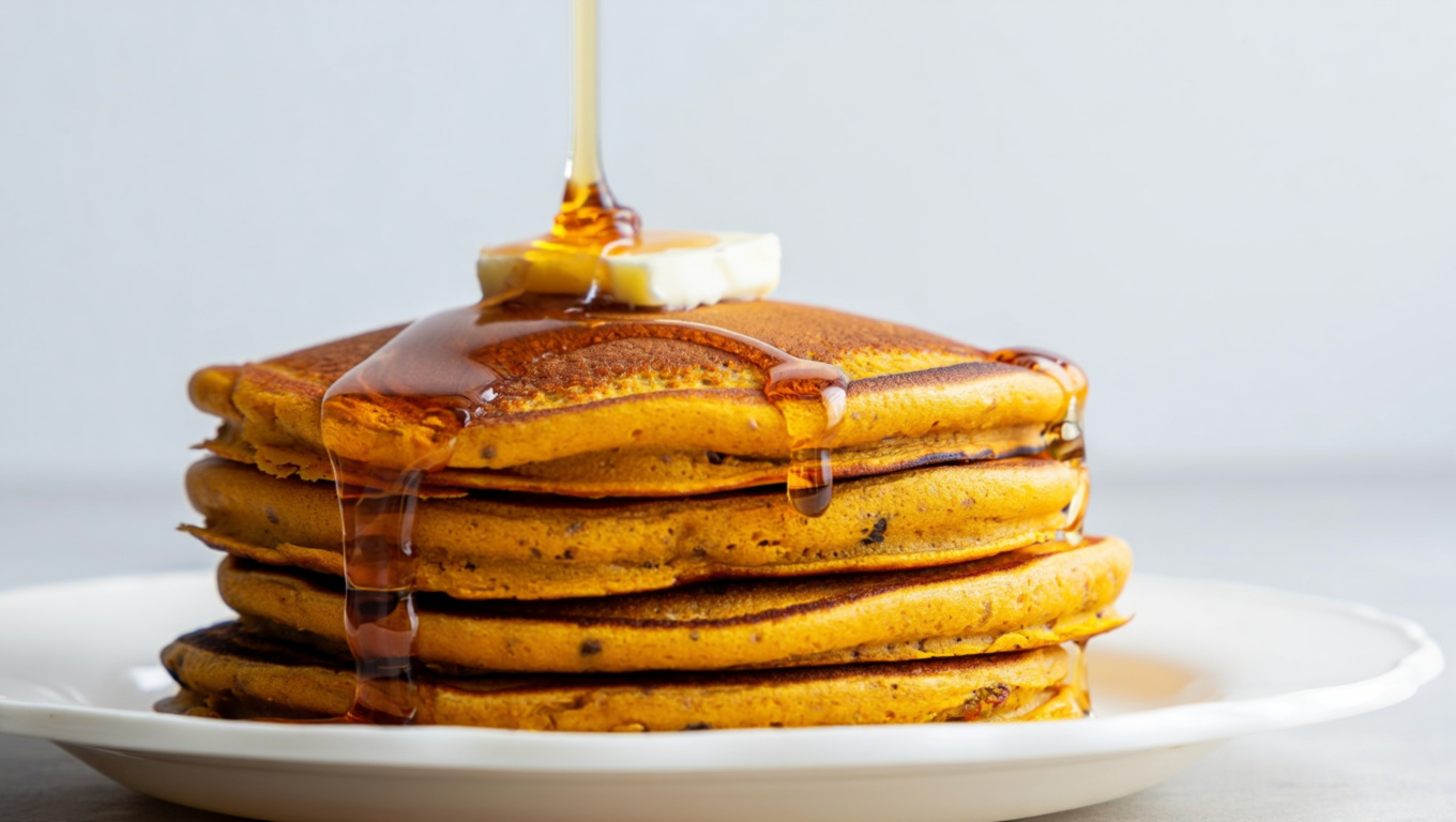 Spiced Pumpkin Pancakes