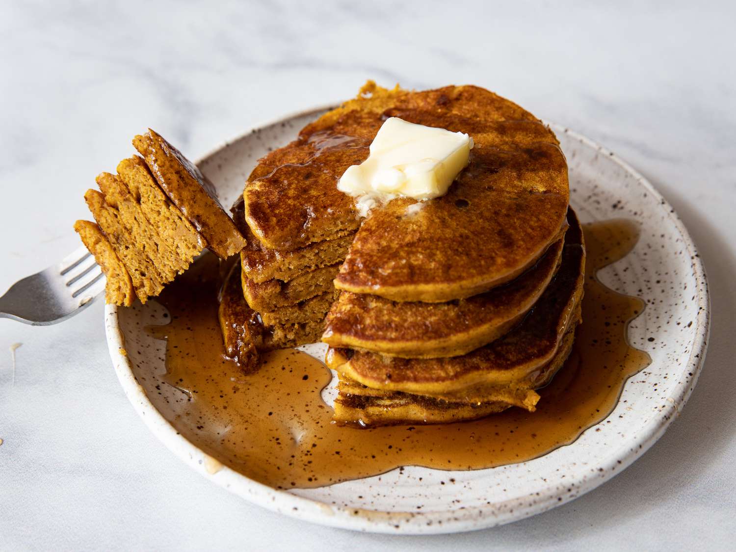 Spiced Pumpkin Pancakes