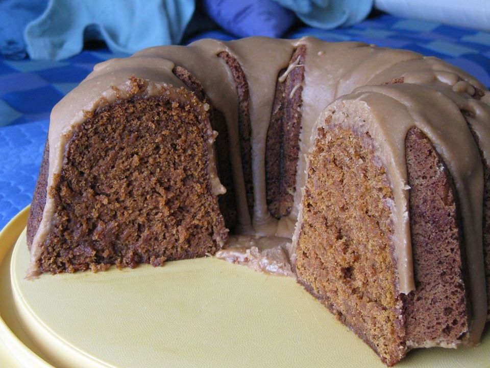 Spiced Pumpkin Pecan Cake