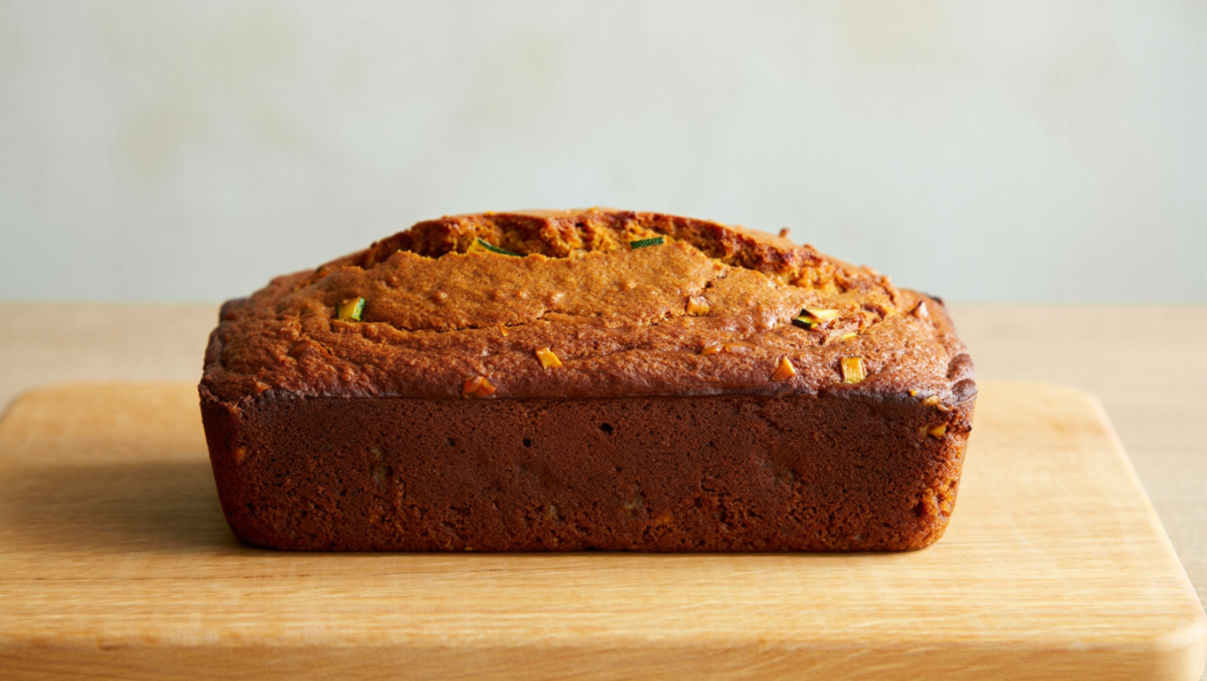 Spiced Pumpkin Zucchini Bread