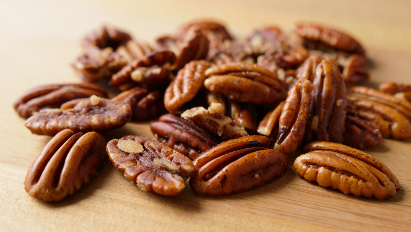Spiced Roasted Pecans
