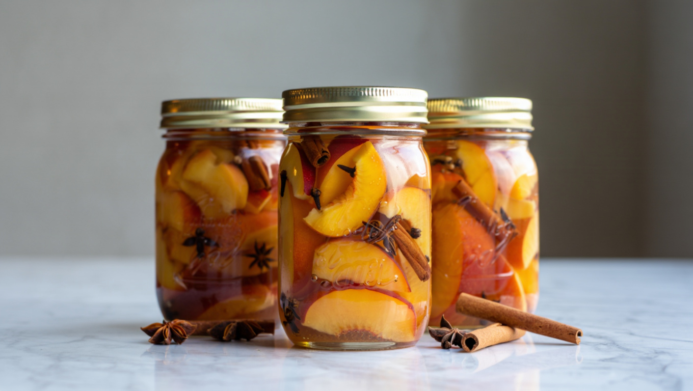 Spiced Southern Peaches