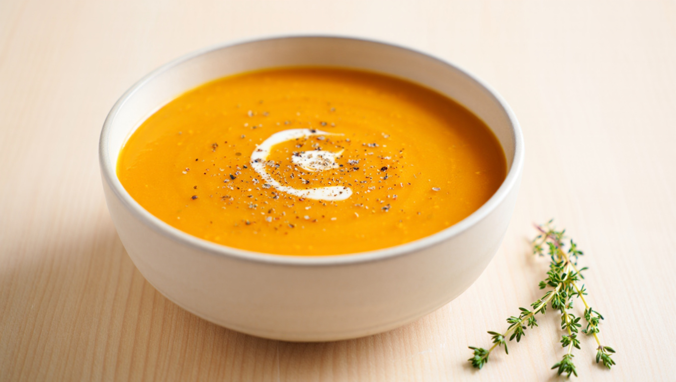 Spiced Sweet Potato Soup