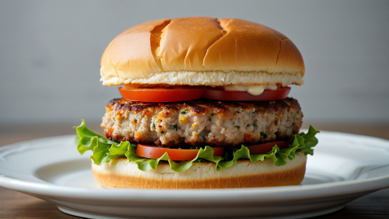 Spiced Turkey Burgers