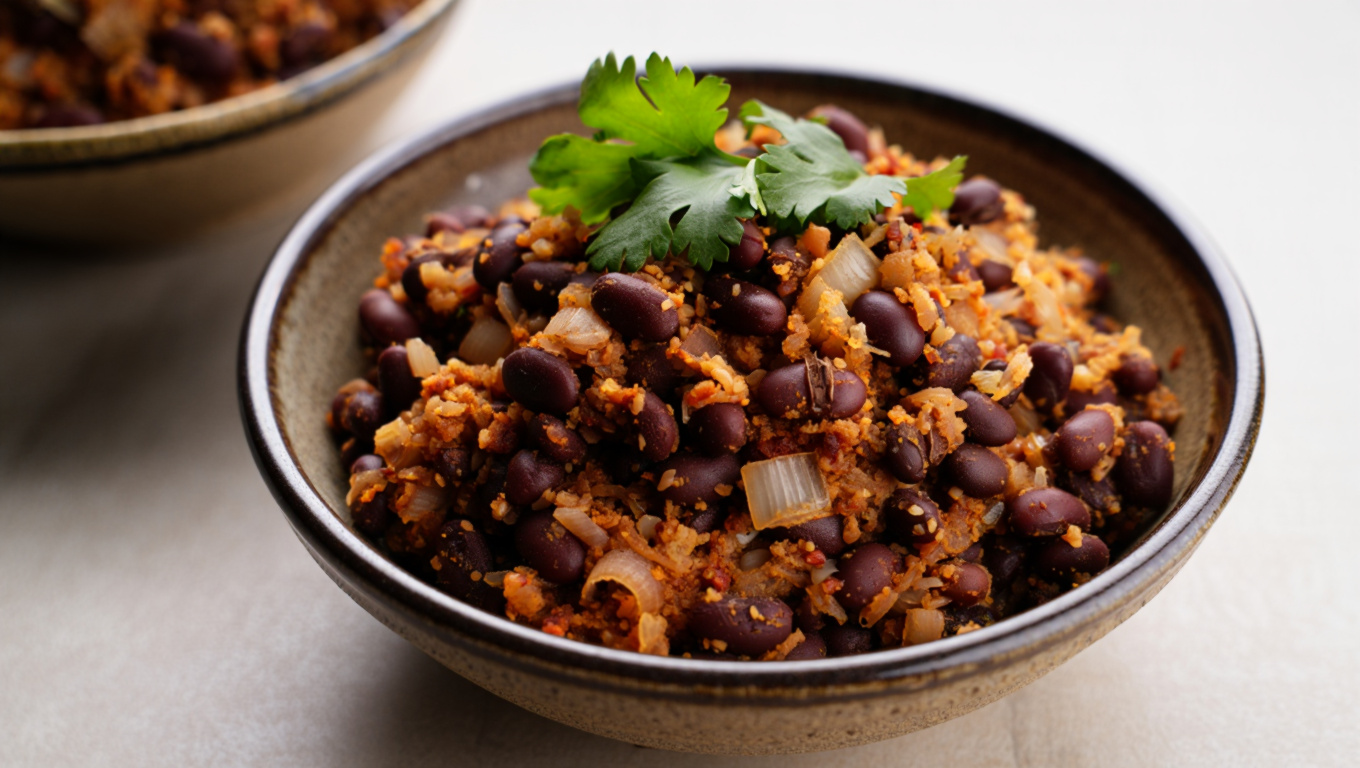 Spiced Vegan Bean Filling