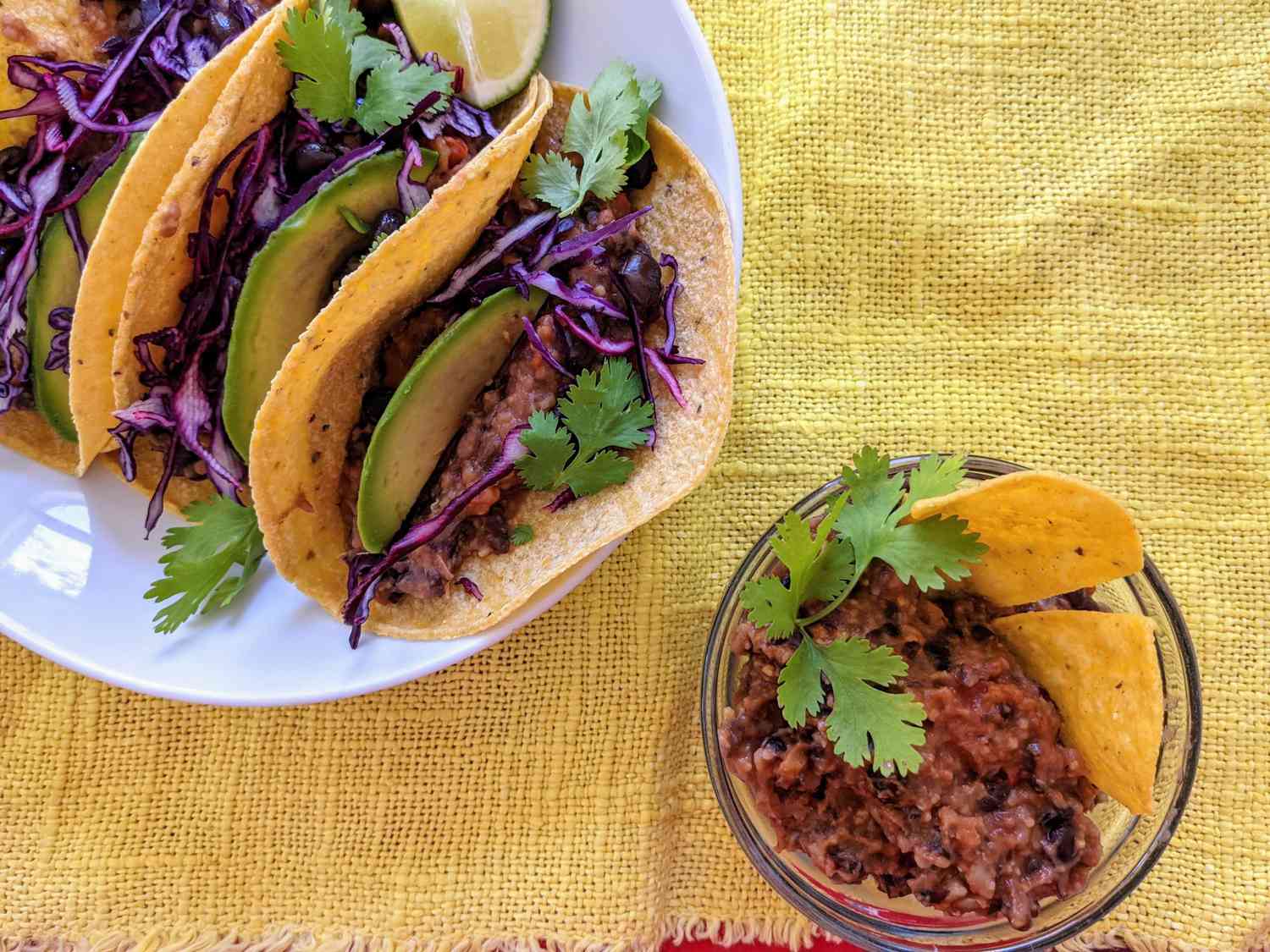 Spiced Vegan Bean Filling