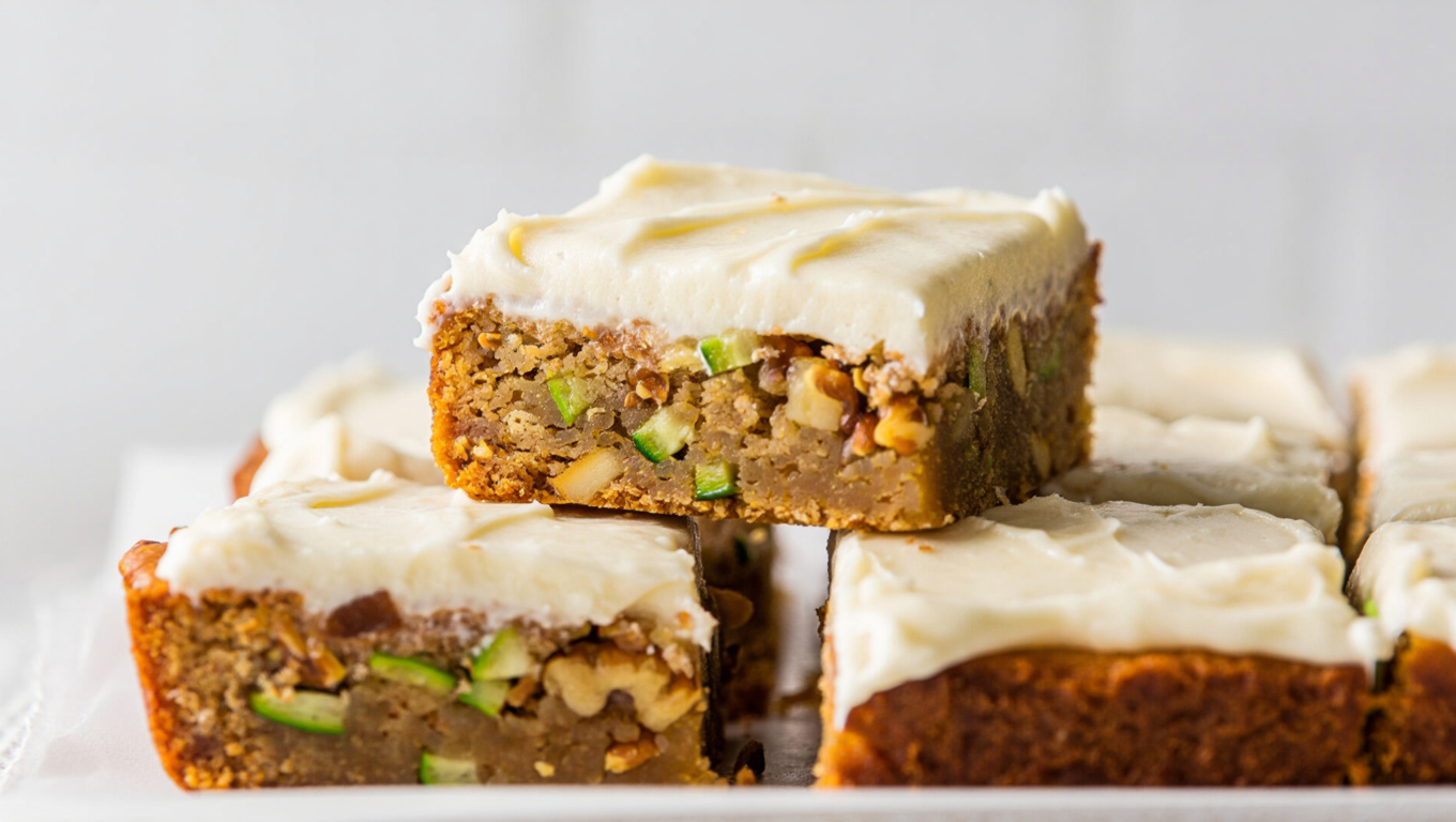 Spiced Zucchini Bars