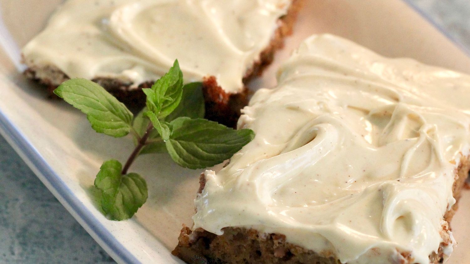 Spiced Zucchini Bars
