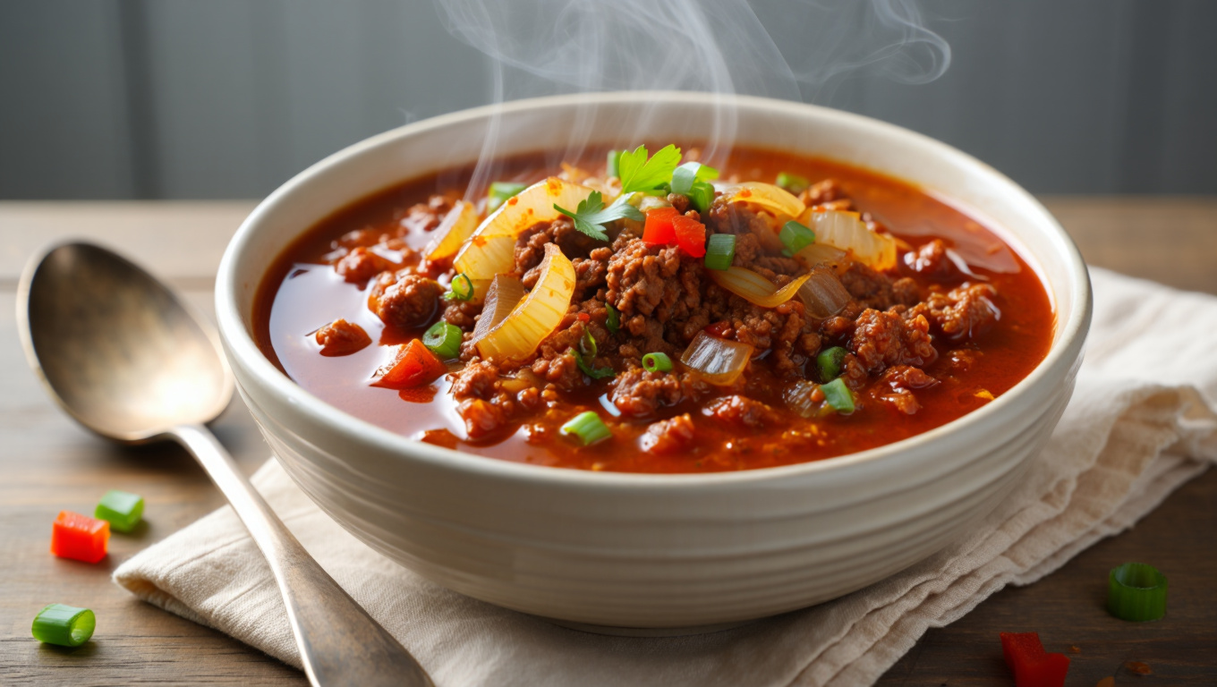 Spicy Alabama Onion Chili