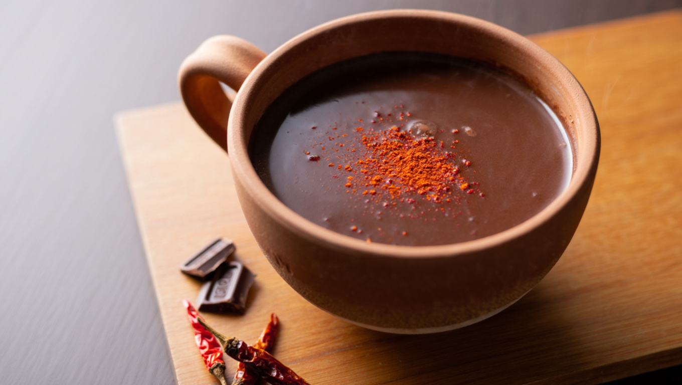 Spicy Aztec Hot Chocolate
