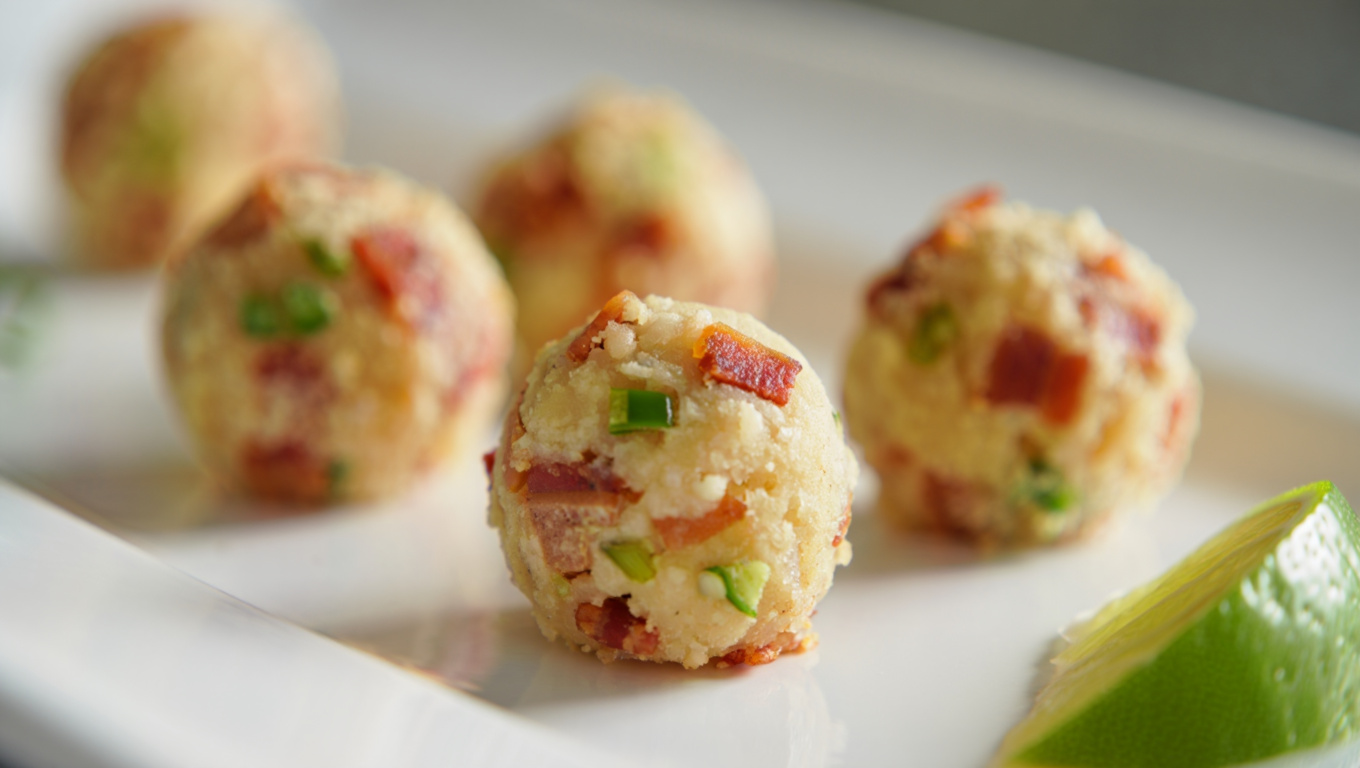 Spicy Bacon and Cheese Fat Bombs