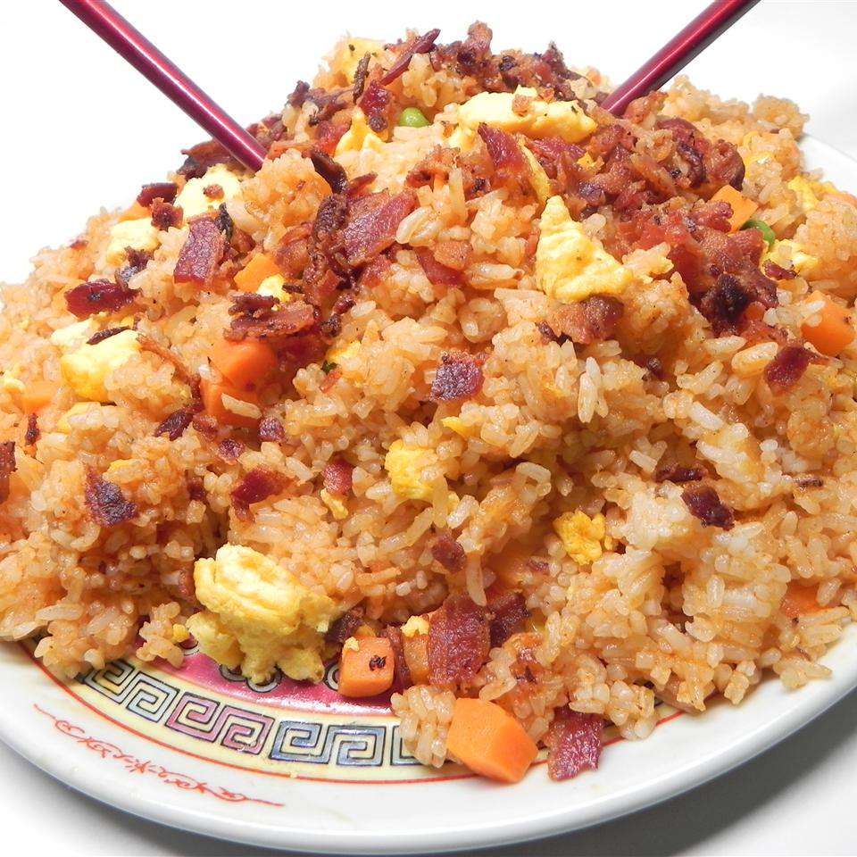 Spicy Bacon Fried Rice