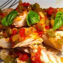Spicy Baked Snapper with Ginger and Basil