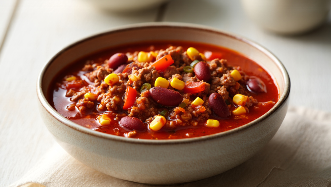 Spicy Beef Chili